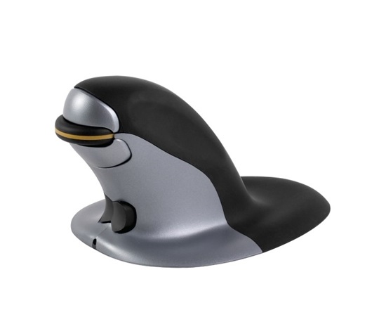 Vertikální ergonomická myš Fellowes Penguin, vel.M, bezdrátová