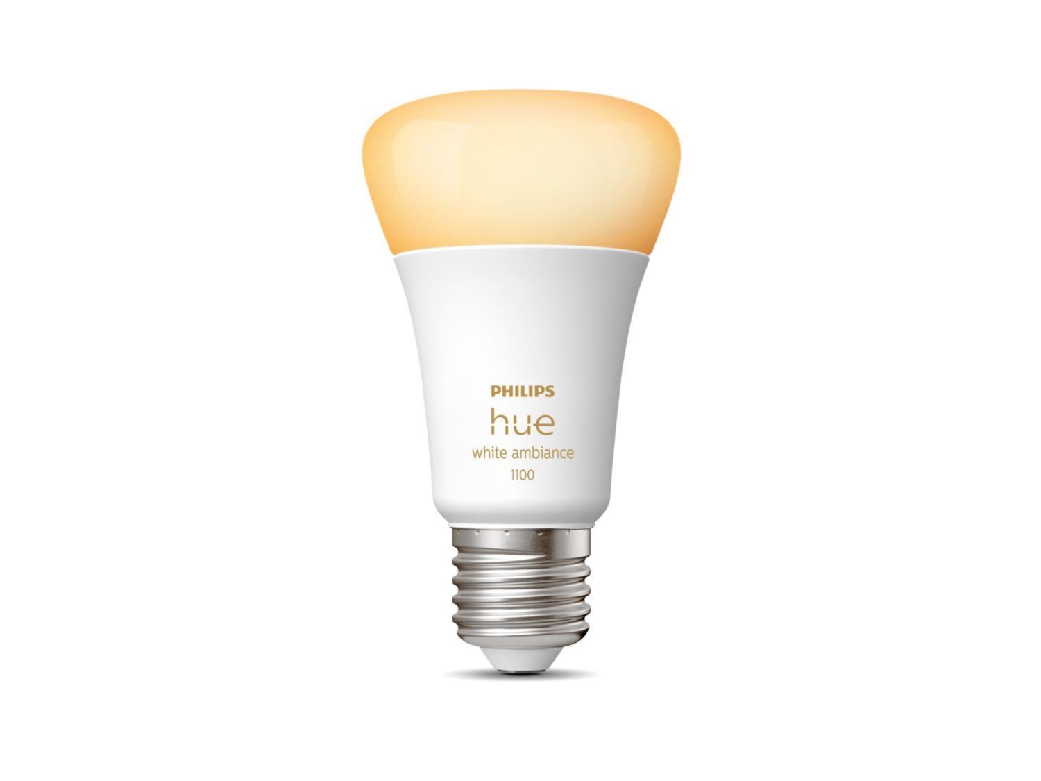 PHILIPS Hue White Ambiance 8W 1100 E27 - the bulb