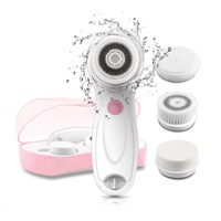 TOUCHBeauty 0759A Čisticí kartáč na pleť 3v1 růžový