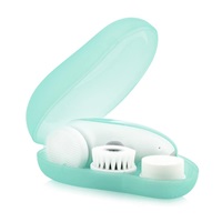 TOUCHBeauty 1387A Čisticí kartáč na pleť 3v1 zelený