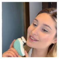 TOUCHBeauty 1387A Čisticí kartáč na pleť 3v1 zelený