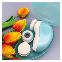 TOUCHBeauty 1387A Čisticí kartáč na pleť 3v1 zelený