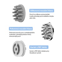 TOUCHBeauty 1718 Masážní a čisticí kartáč na pleť