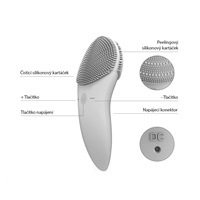 TOUCHBeauty 1788 Sonický čistič pleti růžový