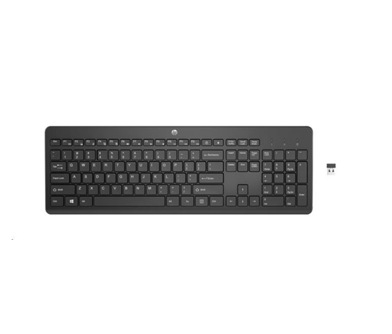 HP 230 Wireless Keyboard  - bezdrátová klávesnice CZ/SK lokalizace