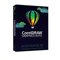 CorelDRAW Graphics Suite Education 365 dní obnovení pronájmu licence (51-250) Lic ESD (Windows/MAC) EN/FR/DE/IT/SP/BP/NL/CZ/PL