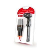 GEMBIRD mikrofon na stůl MIC-D-03, HQ, černý, rozbaleno