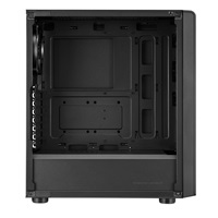 Cooler Master case Elite 500, ATX, 1x 120mm Fan, Černá