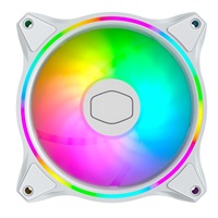 Cooler Master ventilátor MasterFan MF120 Halo 3in1 White, 3x120mm, ARGB, bílá
