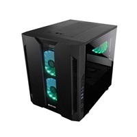 CHIEFTEC skříň Chieftronic M2, ARGB, 3x120mm, černá