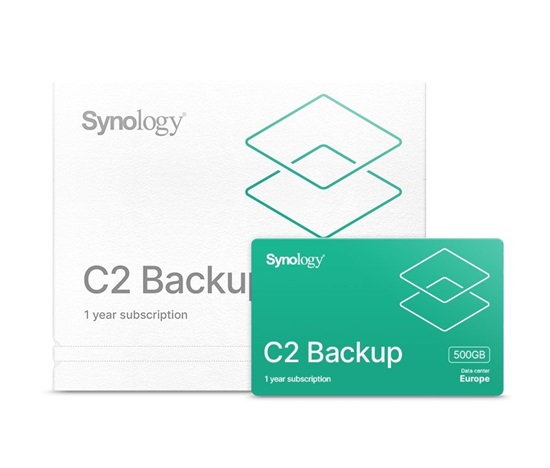 Synology C2 Backup 500GB na 1 rok