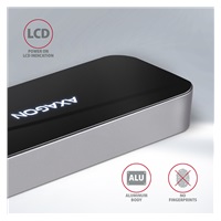 AXAGON HMC-6GL, USB 3.2 Gen 1 hub, porty 3x USB-A, HDMI 4k/30Hz, RJ-45 GLAN, PD 100W, kabel USB-C 20cm