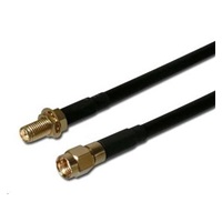 Koaxiální WLAN Antenní prodlužovací SMA male reverse - SMA female reverse ,2m