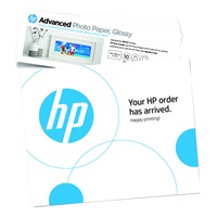 HP Advanced Photo Paper, Gloss (4x12 in; 10 x 30,5 cm) – 10 sheets