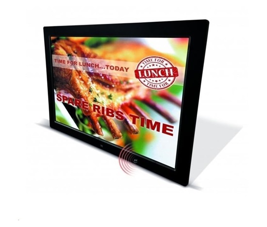 Braun DigiFRAME 17 Motion  (17", 1440x900p, 16:9 LED, FullHD, 4GB)