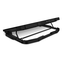 CONNECT IT FrostWind chladící podložka pod notebook s červeným podsvícením, černá