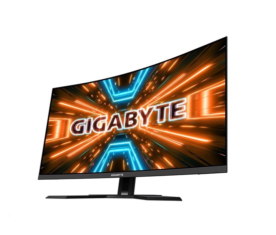 GIGABYTE LCD - 31,5" Gaming monitor M32QC QHD, 2560 x 1440, 165Hz, 3000:1, 350cd/m2, 1ms, 2xHDMI 2.0, 1xDP, 1xUSB-C, VA