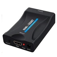 PREMIUMCORD Převodník HDMI 1na SCART 080P s napájecím zdrojem 230V – náhled 1