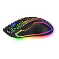 CONNECT IT DOODLE 3 bezdrátová herní myš, černá