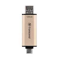 TRANSCEND Flash Disk 128GB JetFlash®930C, TLC, USB 3.2/USB Type C (R:420/W:400 MB/s) černý