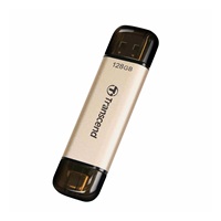 TRANSCEND Flash Disk 128GB JetFlash®930C, TLC, USB 3.2/USB Type C (R:420/W:400 MB/s) černý