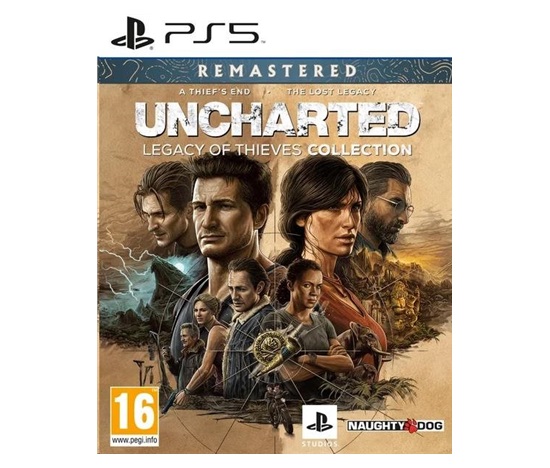 SONY PS5 hra Uncharted Legacy of Thieves Collection