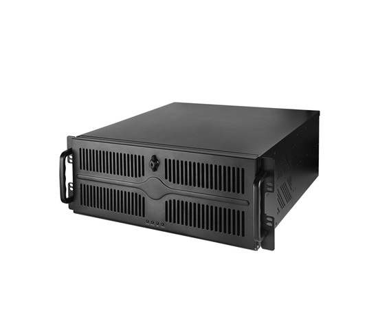 CHIEFTEC skříň Rackmount 4U ATX/mATX, UNC-409S-B-OP, bez zdroje, černá