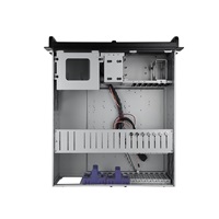CHIEFTEC skříň Rackmount 4U ATX/mATX, UNC-409S-B-OP, bez zdroje, černá