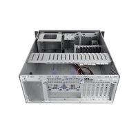 CHIEFTEC skříň Rackmount 4U ATX/mATX, UNC-409S-B-500BDF, 500W BDF-500S, černá