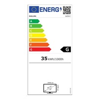 Philips MT VA LED 345B1C/00 - VA panel, 3440x1440, 2xHDMI, DP, USB, repro, nast vyska, zakriven, posk obal