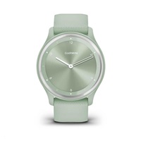 Garmin vívomove Sport pouzdro Cool Mint, silikonový řemínek Silver