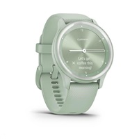 Garmin vívomove Sport pouzdro Cool Mint, silikonový řemínek Silver