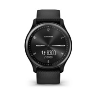 Garmin vívomove® Sport Slate/Black Silicone Band, EU