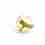 PHILIPS COL Iris Stolní svítidlo Hue White and color ambiance, zlatá