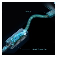 TP-Link UE306 USB/Ethernet síťový adaptér