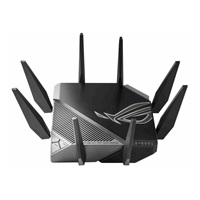 ASUS ROG Rapture GT-AX11000 (AXE11000) WiFi 6E Extendable Gaming Router, 2.5G port, Aimesh, 4G/5G Mobile Tethering