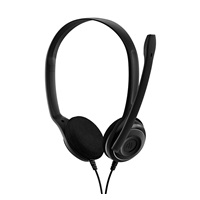 EPOS PC 8 USB black (černý) headset - oboustranná sluchátka s mikrofonem