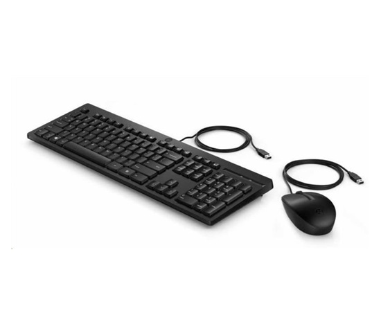 Kabelová myš a klávesnice HP 225