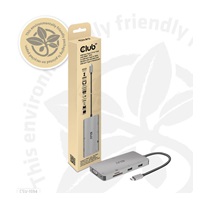 Club3D hub USB-C, 9-in-1 hub s HDMI, VGA, 2x USB Gen1 Type-A, RJ45, 100W PD
