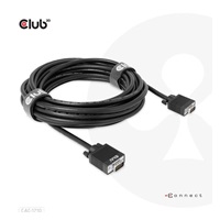 Club3D kabel oboustranný VGA, M/M, 28AWG, 10m
