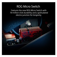 ASUS myš ROG SPATHA X (P707), bezdrátová, černá