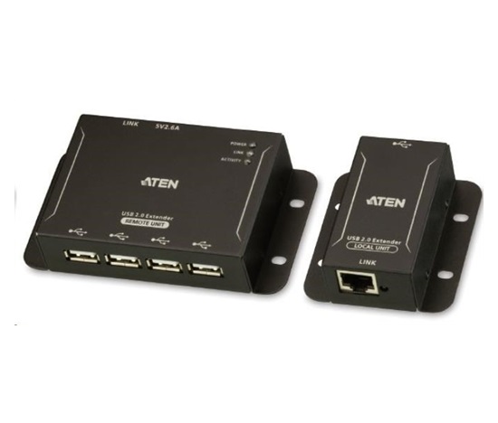 ATEN 4-port USB 2.0 extender po Cat5/Cat5e/Cat6 do 50m