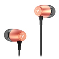 GENIUS sluchátka HS-M318 METALLIC GOLD/ zlatá/ 4pin 3,5 mm jack