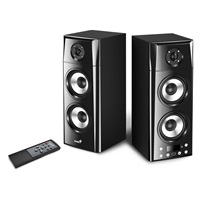 GENIUS reproduktory SP-HF2800 BT/ 2.0/ 60W/ Dřevěné/ Bluetooth/ USB/ dálkové ovládání
