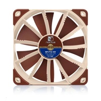 NOCTUA Ventilátor NF-F12 5V, 120mm, hnědá