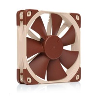 NOCTUA Ventilátor NF-F12 5V PWM, 120mm, hnědá