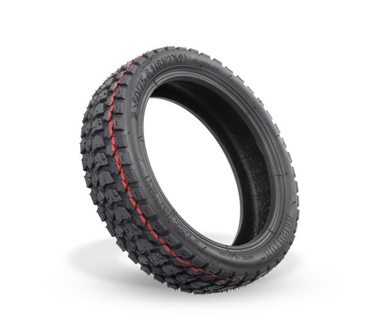 RhinoTech Bezdušová pneumatika s hlubokým vzorkem a ventilkem pro Scooter 8.5x2, černá