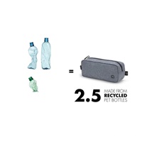 DICOTA Eco Accessories Pouch MOTION Blue Denim