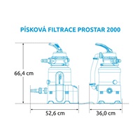 Marimex ProStar 2000 písková filtrace