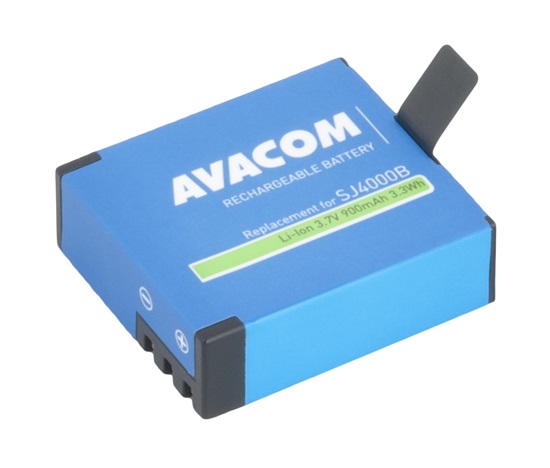 AVACOM baterie pro Sjcam Li-Ion 3.7V 900mAh 3.3Wh pro Action Cam 4000, 5000, M10